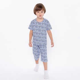 Пижама для мальчика, цвет микс, рост 104-110 см (30)