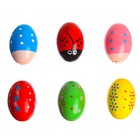 Maracas Egg 4,5x4,5x7 cm MIX Maracas Egg 4,5x4,5x7 cm MIX
