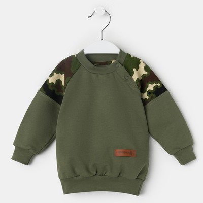 Jumper Baby I "Millitary", green, R. 26, height 74-80 cm