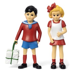 Набор кукол для домика «Пеппи «Томми и Анника»