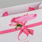 Пакет ламинированный горизонтальный «Самой лучшей, 8 марта», MS 23 × 18 × 10 см 4569574