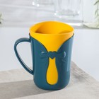 Mug "Bow" 12h8,7x11,5 cm, MIX color