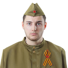 Набор военного «Победа», пилотка, брошь-лента, обхват головы 56 см Набор военного «Победа», пилотка, брошь-лента, обхват головы 56 см