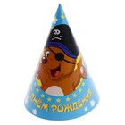 Праздничный колпак "С Днём Рождения!" мишка-пират Праздничный колпак "С Днём Рождения!" мишка-пират