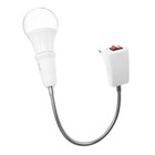 Светильник для растений 12 Вт, 9 мкмоль/с, гибкая ножка 30 см, выкл на корпусе 4797698