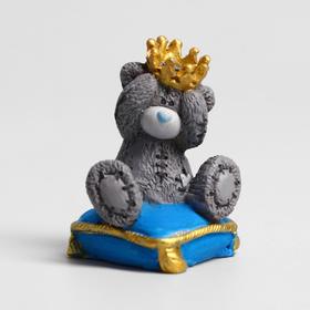 Сувенир полистоун "Медвежонок Me to you на подушке - Маленький принц" 4,5 см в Донецке