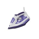 Утюг WILLMARK SI-2232N, 2200 Вт, 300 мл, антипригарная подошва, бело-фиолетовый 4836323 - фото 21459
