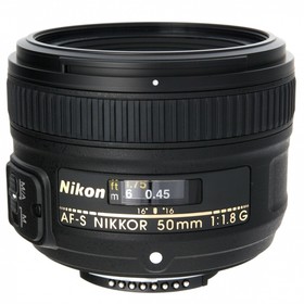 Объектив Nikon AF-S (JAA015DA), 50мм f/1.8 4791563