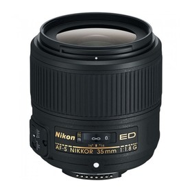 Объектив Nikon ED AF-S Nikkor (JAA818DA), 18-35мм f/3.5-4.5, черный 4791573