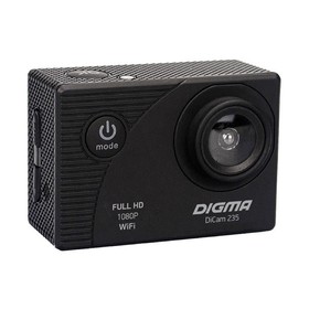 Экшн-камера Digma DiCam 235, черный 4791664