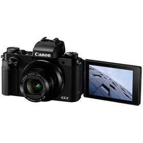 Фотоаппарат Canon PowerShot G5 X Mark II, 20.1мп, 3", LCD, 4К, SDXC, SD, SDHC, WiFi, черный   479169 4791695