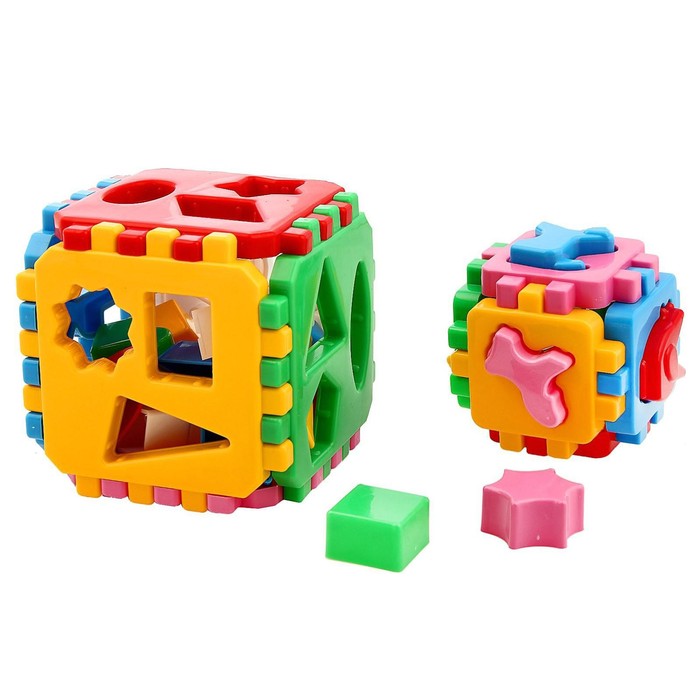Развивающая игрушка-куб «Умный малыш 1+1», 36 элементов, МИКС - фото 1360616