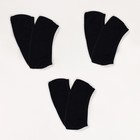 Набор женских носков-подследников (3 пары) MINAKU размер 36-37 (23 см) - фото 2185656