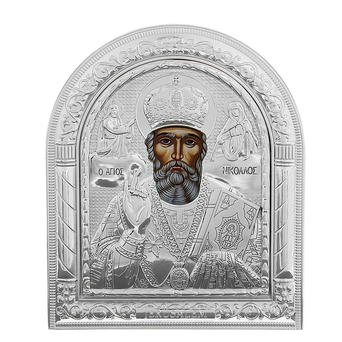 Icon "Nicholas the Wonderworker" on the stand