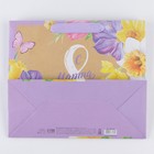 Пакет крафтовый горизонтальный «С 8 марта», ML 23 × 27 × 11,5 см 4567797