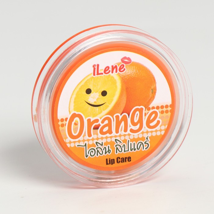 Бальзам увлажняющий для губ со вкусом апельсина "Llene lip care Orange"