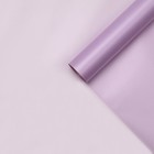 Бумага тишью водоотталкивающая с ламинацией, цвет бледно-фиолетовый, 58 см х 5 м 75 микрон 4608857