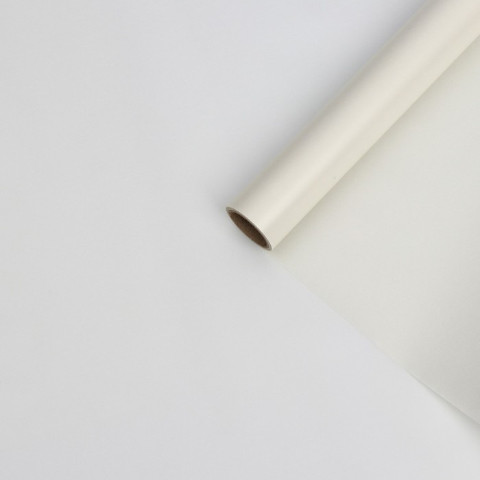 Бумага тишью водоотталкивающая с ламинацией, цвет кремовый, 58 см х 5 м 75 микрон
