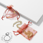 Pouch gift Flash 7*9, color dusty pink with gold Pouch gift Flash 7*9, color dusty pink with gold