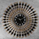 Часы настенные, серия: Ажур, "Ронда", плавный ход, d=70 см, d=22 см, 1 АА - фото 7982904