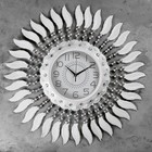 Часы настенные, серия: Ажур, "Клементе", плавный ход, d=70 см, циферблат 24 см, 1 АА - фото 7982907