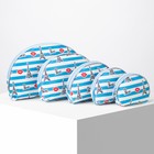 Set purses 5/1, City, sponge 20*to 2.5*13cm, division zipper, blue Set purses 5/1, City, sponge 20*to 2.5*13cm, division zipper, blue