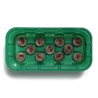 Мини-парник для рассады: кокосовая таблетка d = 3 см, 11 шт., jiffy 4824079