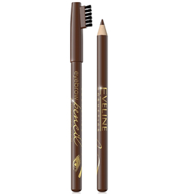 Карандаш для бровей Eveline Eyebrow Pencil, тон brown 4848938