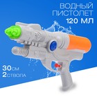 Water gun Double, 2 stem, 30 cm, MIX color