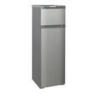 Холодильник "Бирюса" M 124, двухкамерный, класс А, 205 л, цвет металлик - фото 7083388