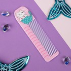 Comb with handle figure is 14.7*3.7 V(±1)cm in the CAT-MERMAID package QF
