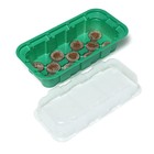 Мини-парник для рассады: торфяная таблетка d = 3,3 см, 11 шт., jiffy 4832935