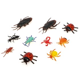 A set of "Insects", 10 PCs, MIX