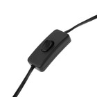 Светильник для растений 15 Вт, 12 мкмоль/с, провод 1,7 метра с выключателем, липучка на окно 4789067