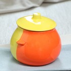Горшок духовой желто-оранжевый, 0,6 л, 1 сорт Горшок духовой желто-оранжевый, 0,6 л, 1 сорт