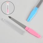 Nail file metal plastic pen with cap MIX of 13.5(±0,5)cm package QF