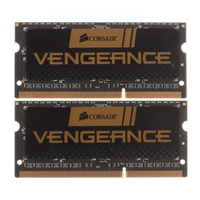 Память DDR3 Corsair CMSX8GX3M2A1600C9, 4Гбx2, PC3-12800, 1600 МГц, SO-DIMM