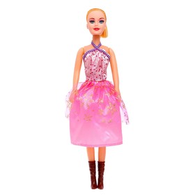 Кукла ростовая «Маша» в платье, высота 41 см, МИКС