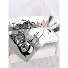 Комплект в кроватку Exclusive Creative Collection Ride On Bike, 7 предметов, сатин Комплект в кроватку Exclusive Creative Collection Ride On Bike, 7 предметов, сатин
