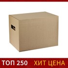 Box with lid, brown, 25x34x26 cm Calligrata