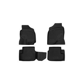 Коврики в салон TOYOTA RAV4 ACA21W JDM, 05/2000–10/2005, П.Р., 4 шт. (полиуретан) 1951390