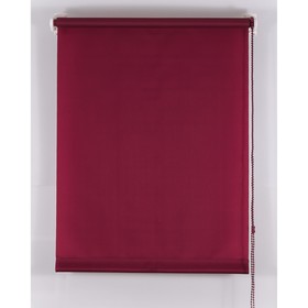 Рулонная штора «Комфортиссимо», 55х160 см, цвет красное вино