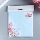 Набор бумаги для скрапбукинга "Любви и счастья" 190 г/кв.м 15 x 15 см 12 шт Набор бумаги для скрапбукинга "Любви и счастья" 190 г/кв.м 15 x 15 см 12 шт