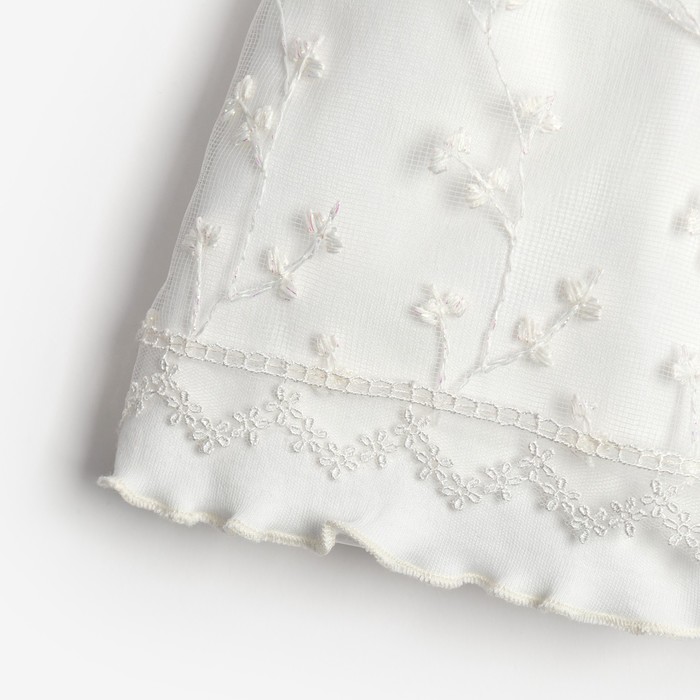 Набор: платье б.рук и повязка  Крошка Я, белый, рост 80-86 см - фото 798457604