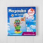 Мозаика из пайеток на холсте «Енот» Мозаика из пайеток на холсте «Енот»