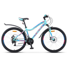 Велосипед 26" Stels Miss-5000 D, V010, цвет мятный, размер 15" Велосипед 26" Stels Miss-5000 D, V010, цвет мятный, размер 15"
