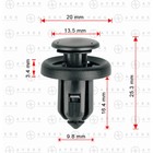 Крепеж Honda 91505S9A003 4872779 - фото 92598