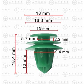Крепеж Honda 91560SZW003 4872786