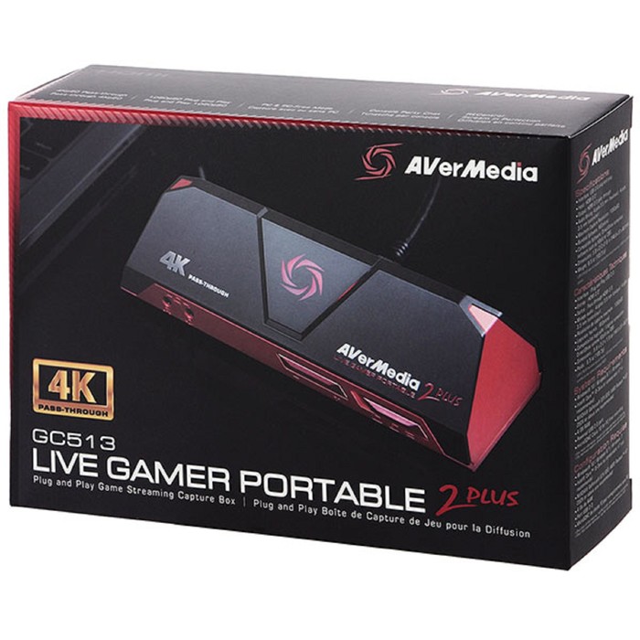 Карта захвата avermedia live gamer portable 2 plus