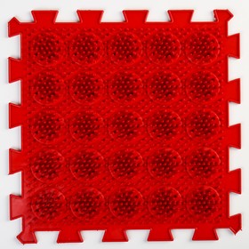 Детский массажный коврик 1 модуль «Жёсткие Кактусы», цвет МИКС